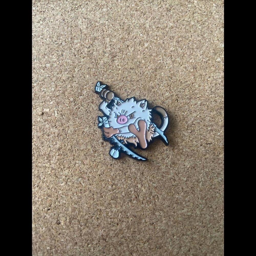 Mankey&Hashibira Inosuke pin